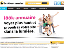 Tablet Screenshot of look-annuaire.com